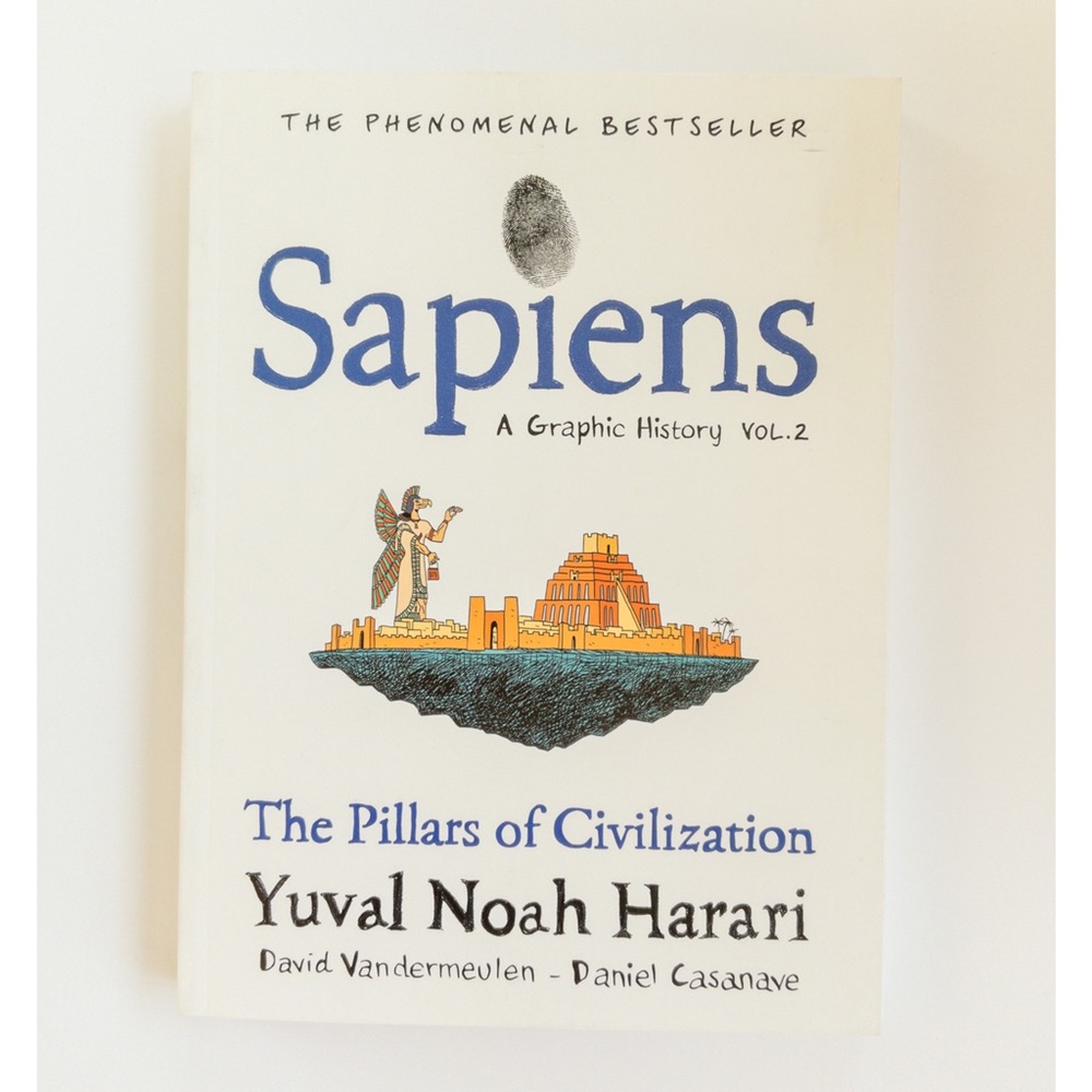 Sapiens The Pillar of Civilization Graphic Novel Book